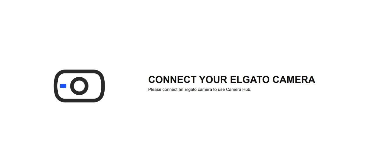 connect elgato camera
