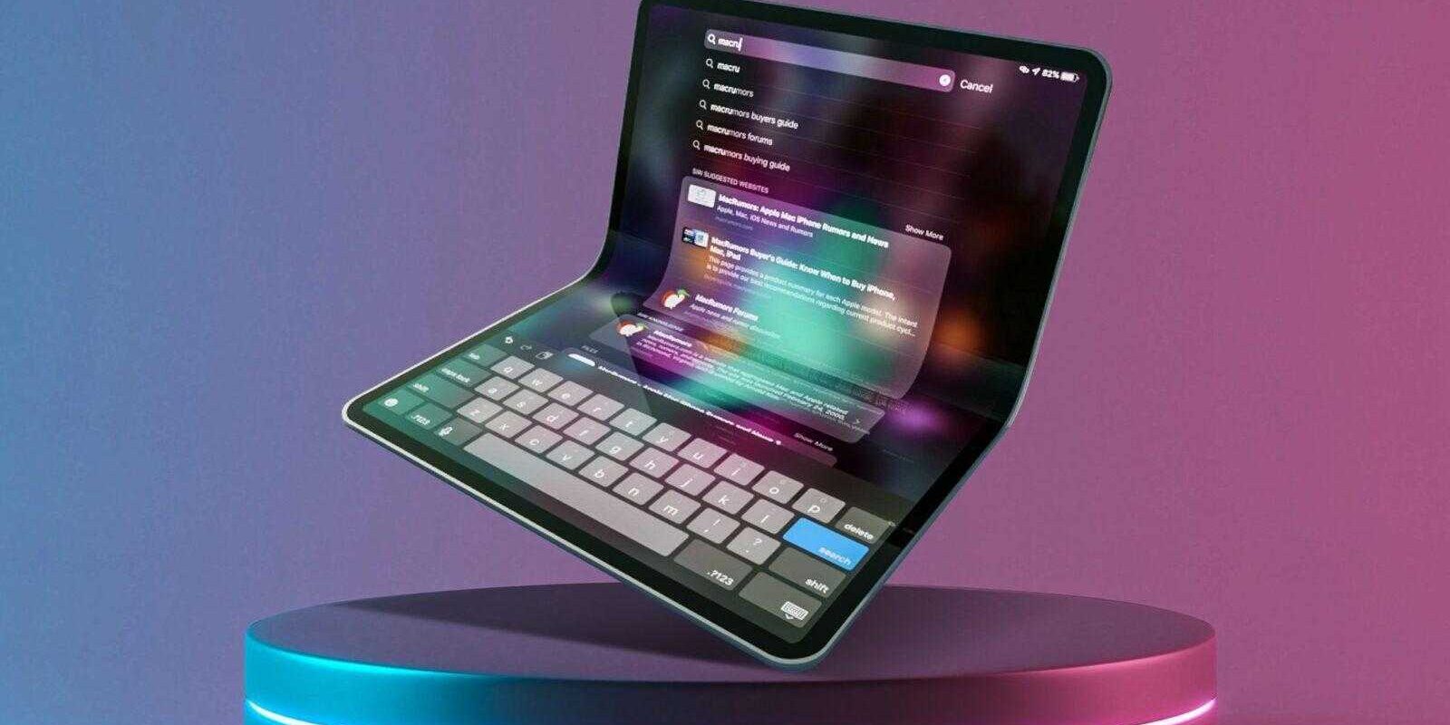 Apple может выпустить складной iPad раньше, чем предполагалось 2 Apple