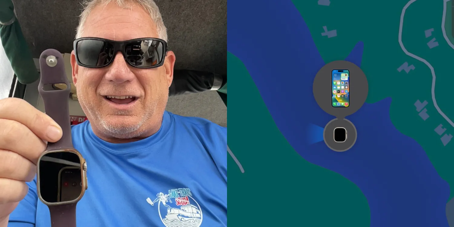 Проверка Apple Watch Ultra на прочность: достали из озера через пару месяцев 2 lost apple watch ultra resistance.jpg