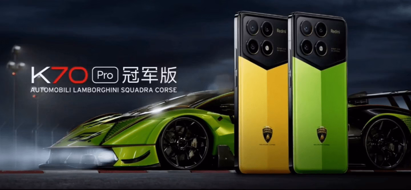 Redmi K70 Pro Automobili Lamborghini Squadra Corse