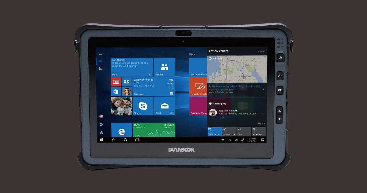 Представлен защищенный планшет Durabook U11 на Windows 11 4 durabook u11 rugged tablet