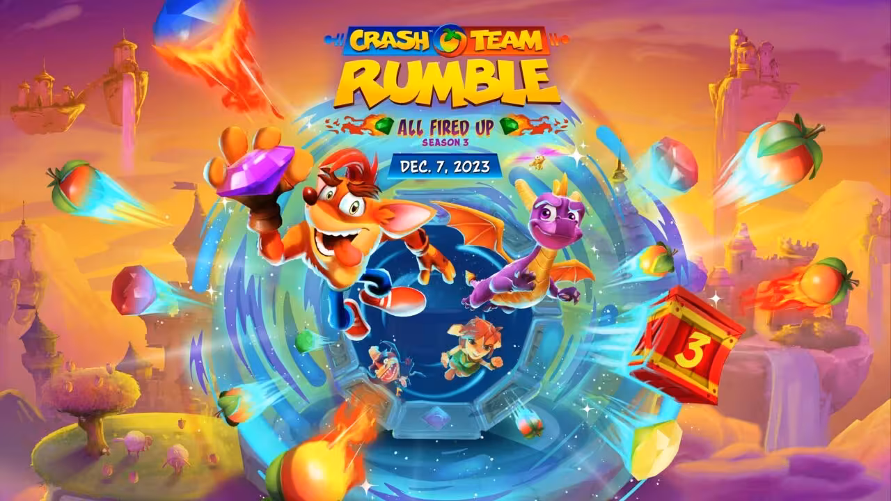 Спайро появится в Crash Team Rumble 2 Спайро появится в Crash Team Rumble