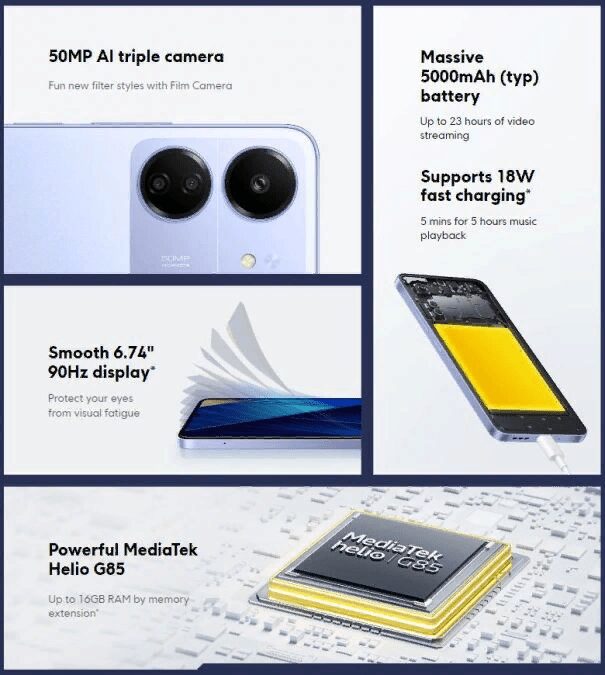 Xiaomi представила бюджетный смартфон Poco C65 3 image 23