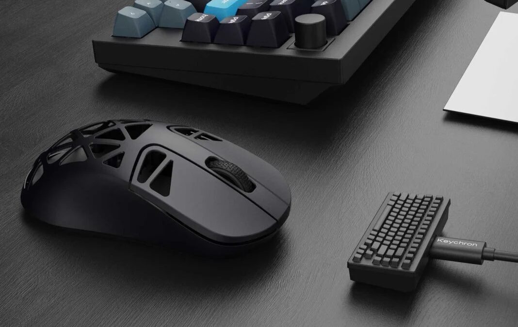 Keychron представила беспроводную мышь M3 Mini Metal Edition 5 keychron m3 mini metal edition 2 1068x801 1