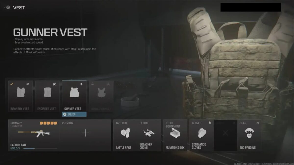 modern warfare 3 vest