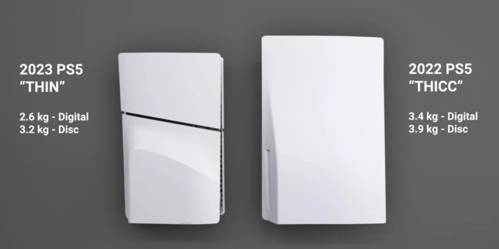PS5 Slim не такая уж и компактная, как предполагалось