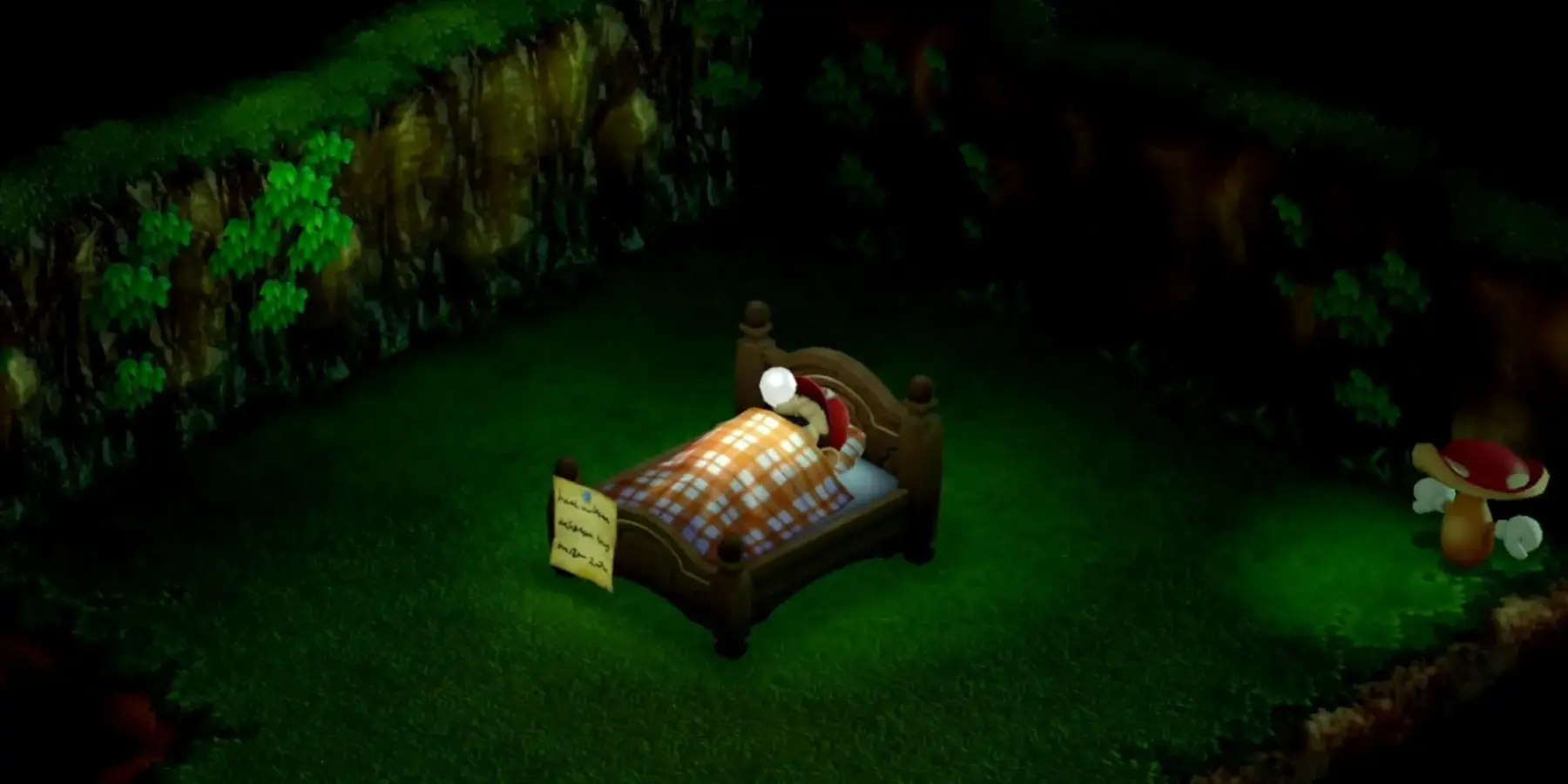Super Mario RPG: где найти Медаль Призрака 4 super mario rpg sleeping in bed 2