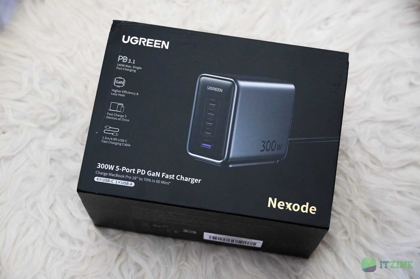 Обзор мощного зарядного устройства Ugreen Nexode 300 Вт GaN 12 ugreen nexode 300w itzine.ru 02