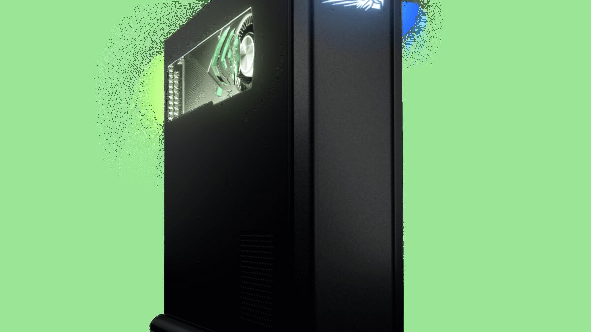 falcon northwest tiki micro tower desktop pc