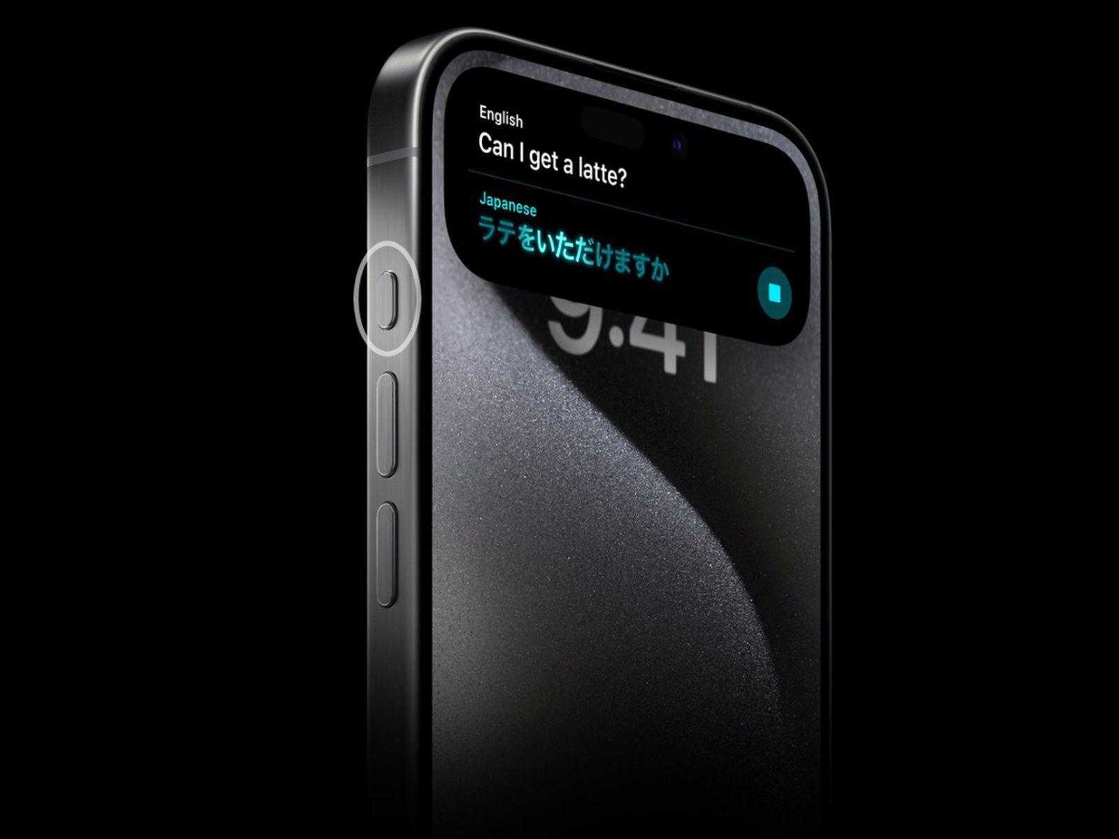 iPhone 16 получит кнопку Action Button 3 iphone 15 pro action button translate