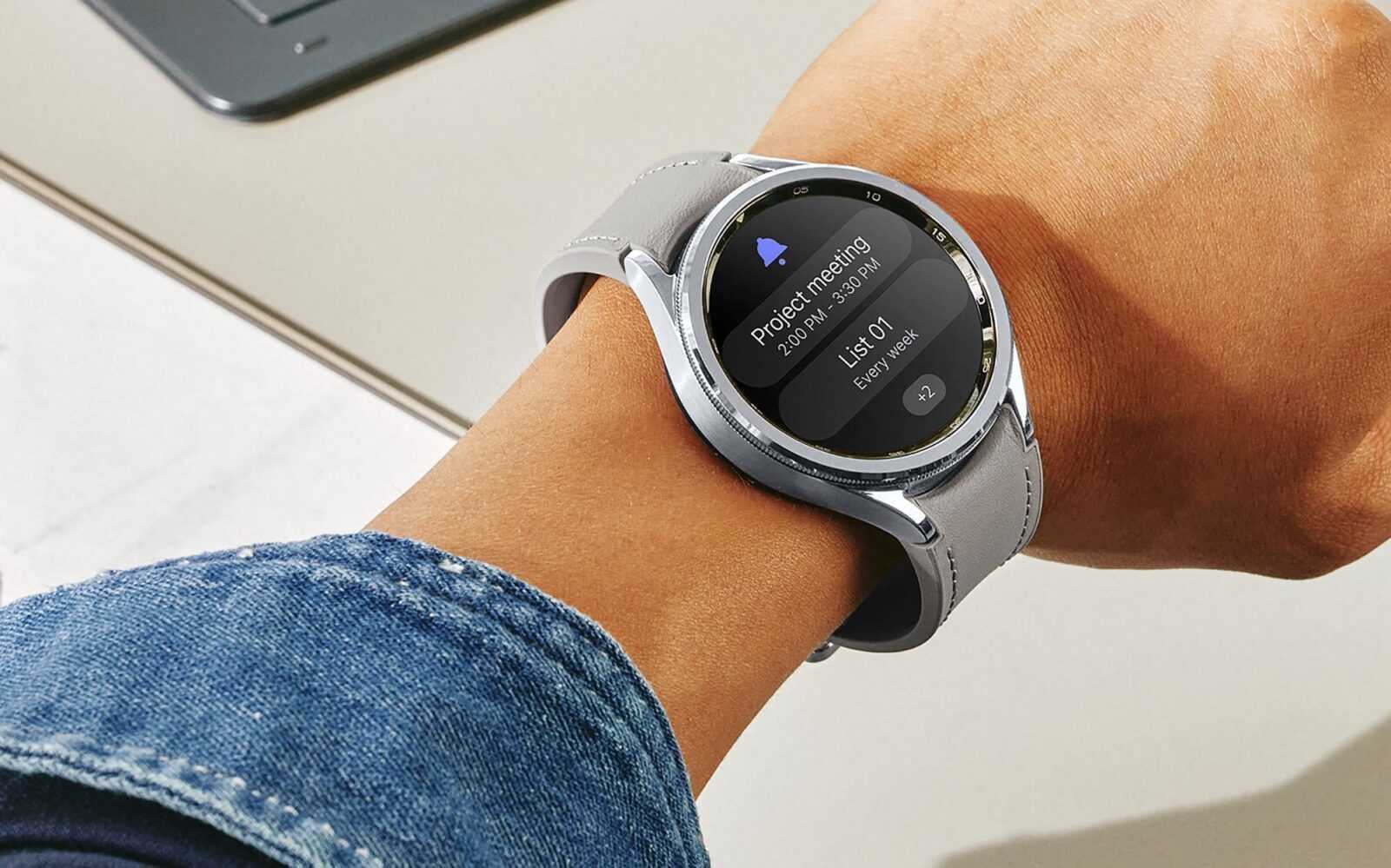 Лучшие умные часы 2023 года 15 samsung galaxy watch 6 classic 1
