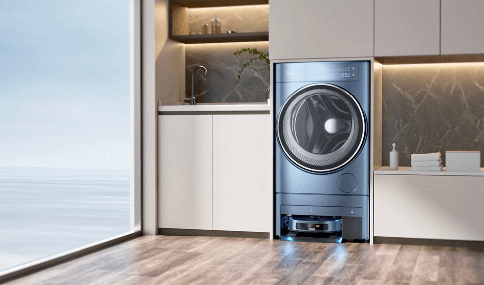 Midea WASHBOT: стиральная машина со встроенным роботом-пылесосом 3 scale 1200 6