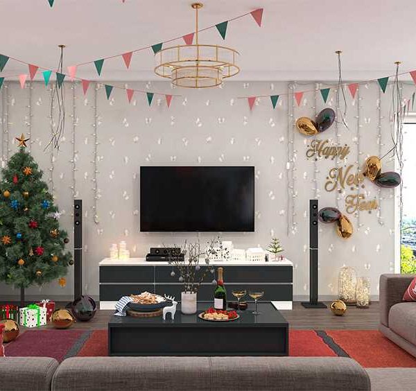 socially distanced new year decoration ideas