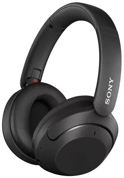 Чёрные накладные наушники с шумоподавлением Sony