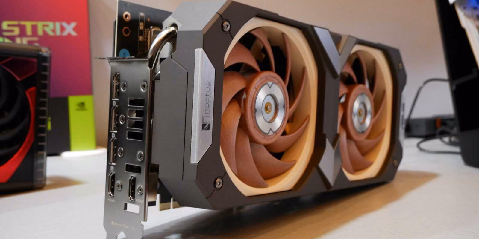 ASUS и Noctua представили кастомную версию видеокарты RTX 4080 SUPER 2 asus geforce rtx 4080 noctua oc edition 3 1920px