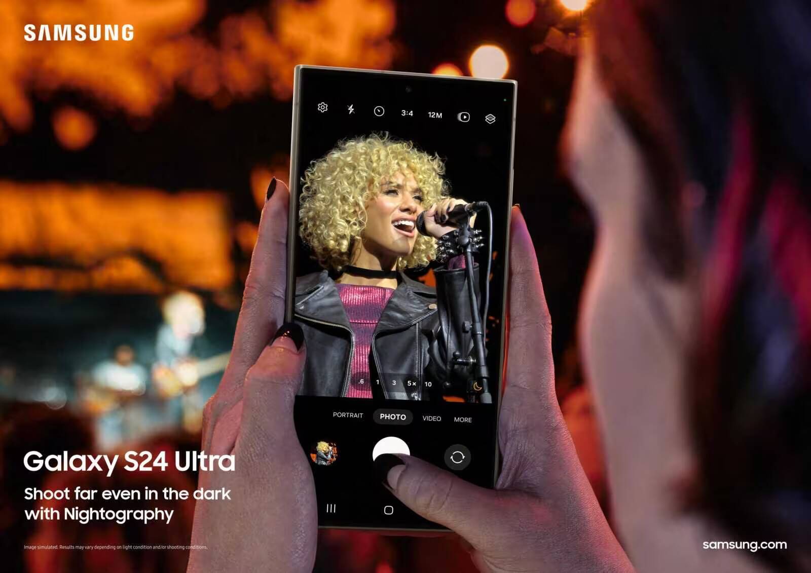 Samsung представила Galaxy S24, Galaxy S24+ и флагман Galaxy S24 Ultra официально на Unpacked 2024 2 Ночная съёмка на Samsung Galaxy S24 Ultra