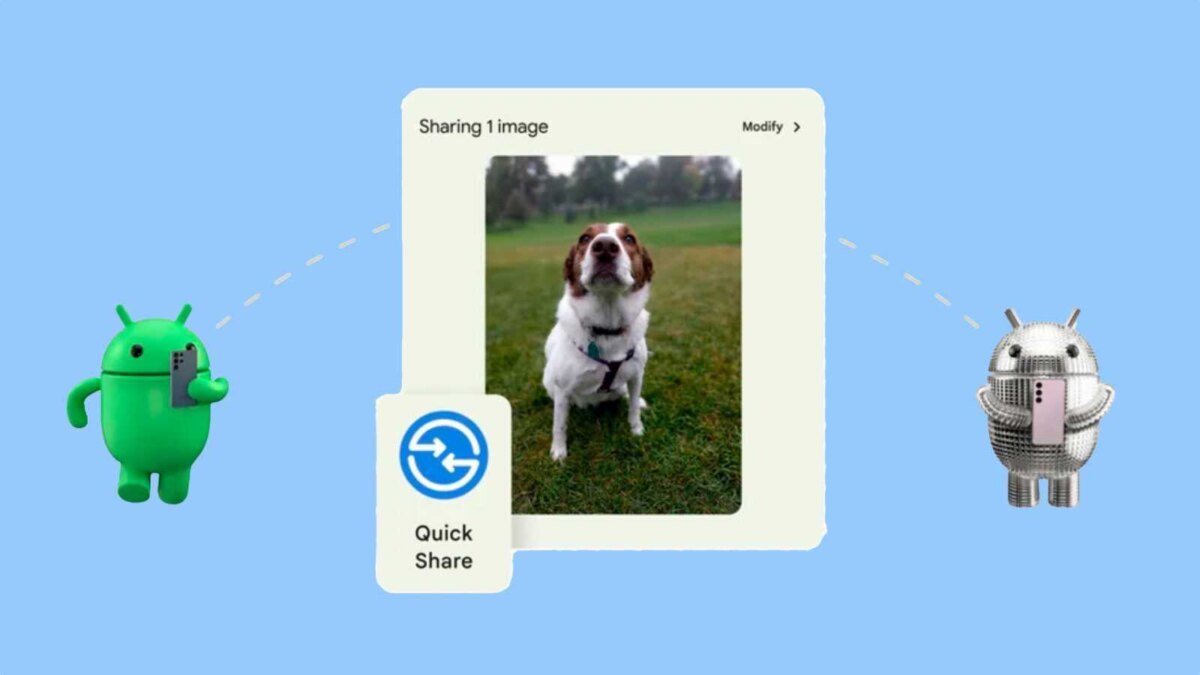 Приложение Google Nearby Share объединилось с Samsung Quick Share 1 samsung quick share rebranding google ces 2024