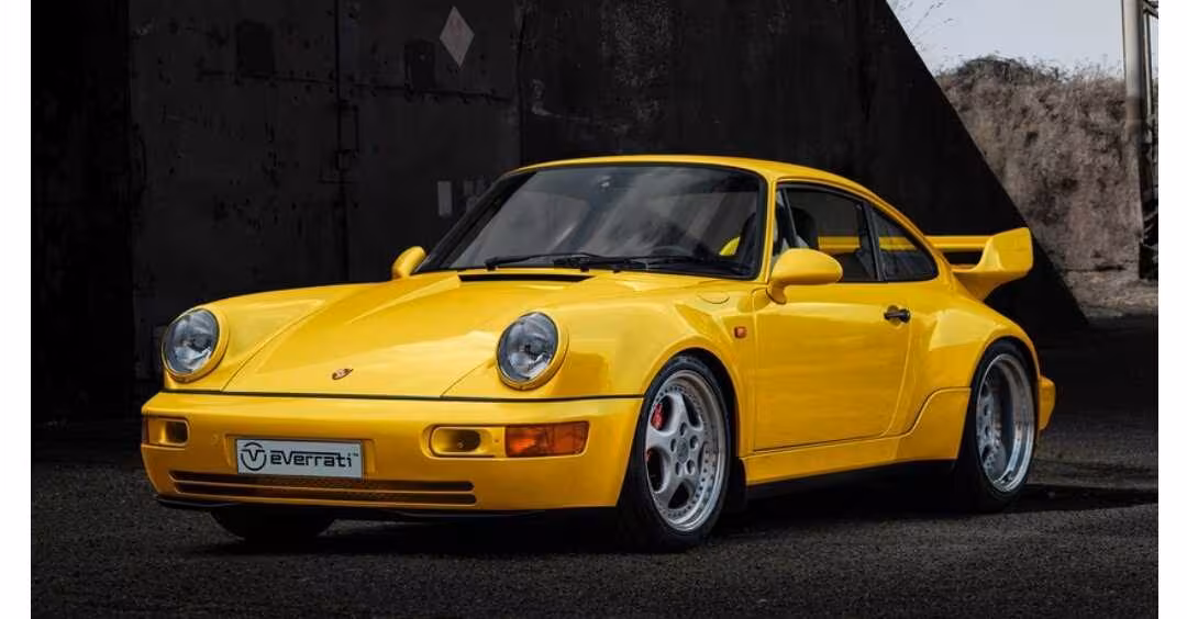 Porsche 911 RSR переделали в электрокар Electric 964 RSR Homage 2 scale 1200 4