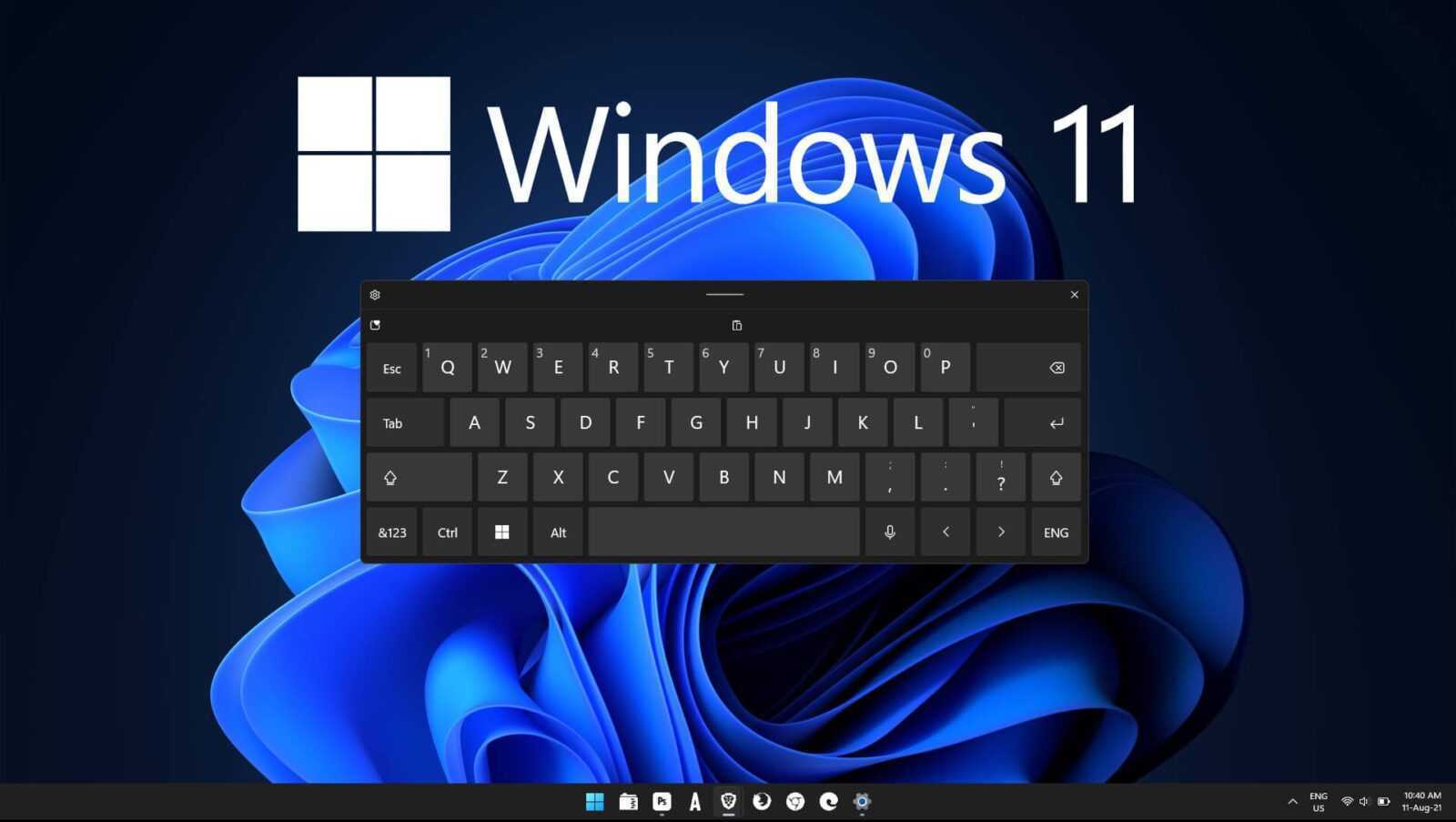 Windows 11: лучшие сочетания клавиш для удобной работы 5 windows 11 touch keyboard enabled
