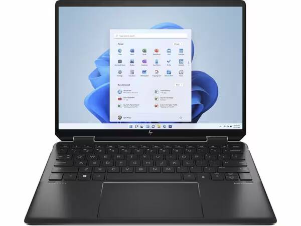 Ноутбук HP с сенсорным экраном и клавиатурой пониженной толщины