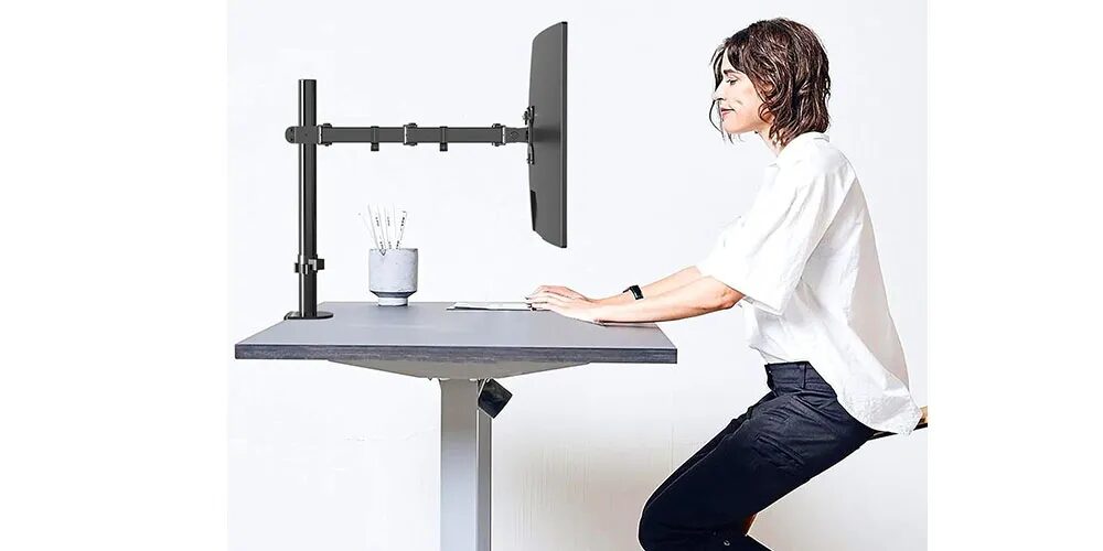 Топ 6 лучших кронштейнов для мониторов 9 amazon basics single computer monitor stand