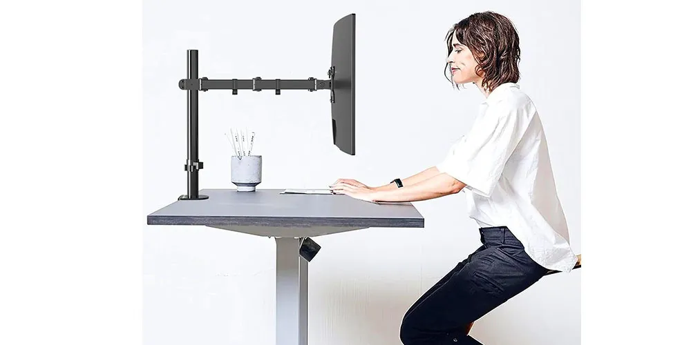 Топ 6 лучших кронштейнов для мониторов 9 amazon basics single computer monitor stand