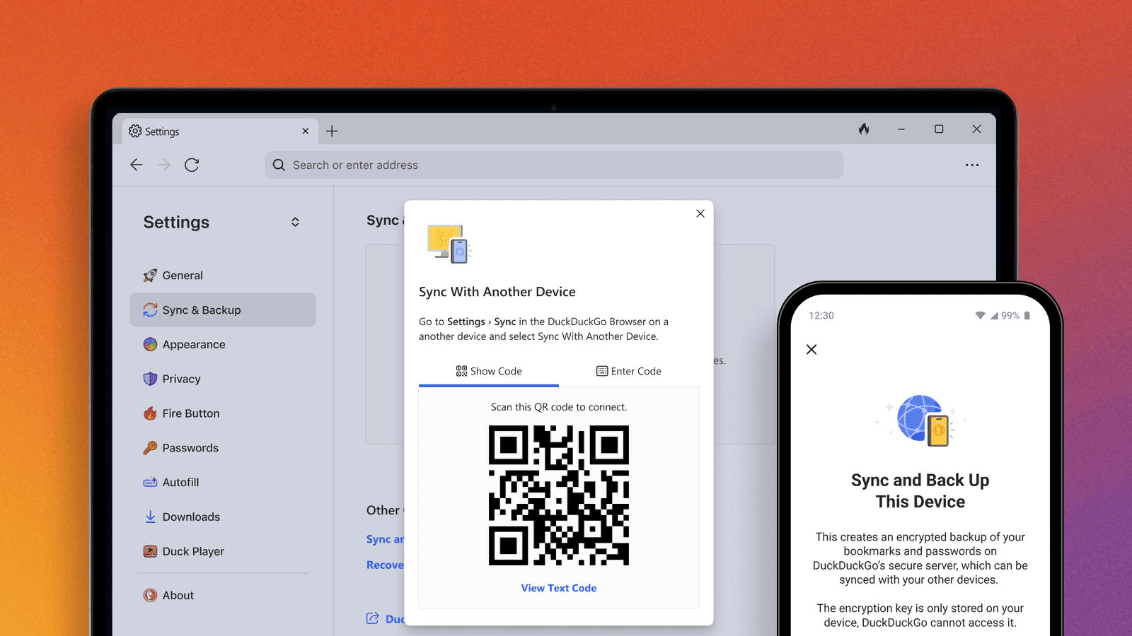 Браузер DuckDuckGo получил защищённую E2EE функцию синхронизации 3 image 103