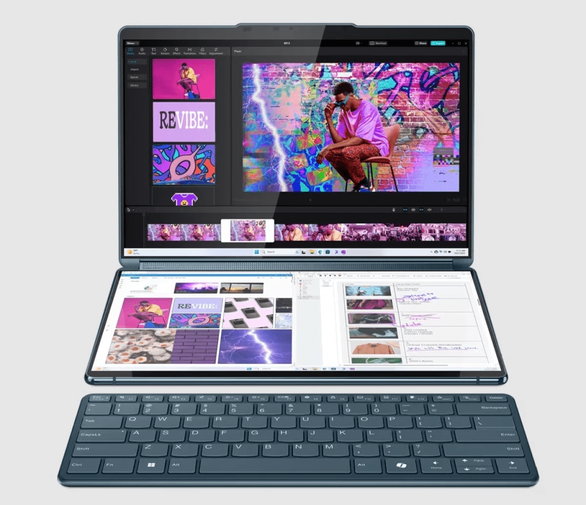 Компания Lenovo представила ноутбук Yoga Book 9 5 image 113