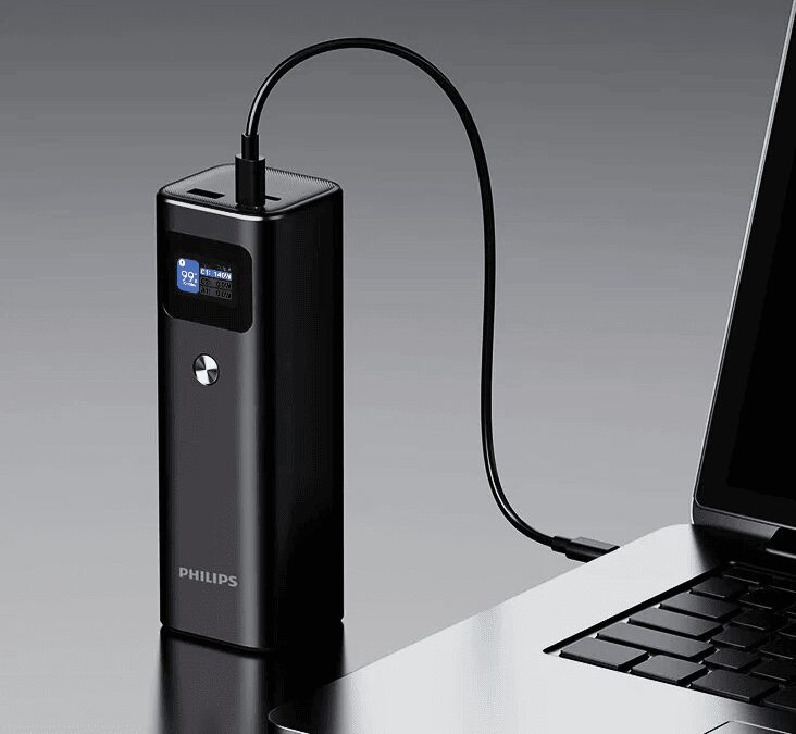 Компания Philips представила новый внешний аккумулятор Philips 140W Two-Way Fast Charging Power Bank 3 image 73