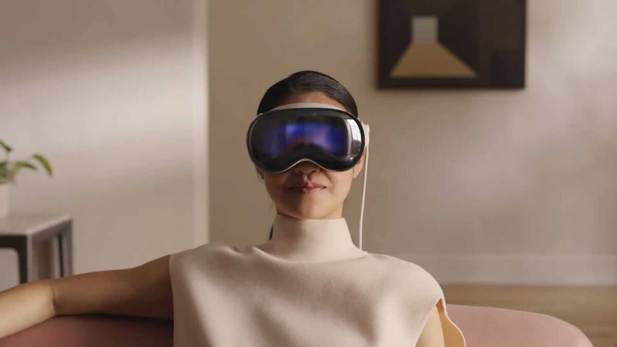 vision pro person