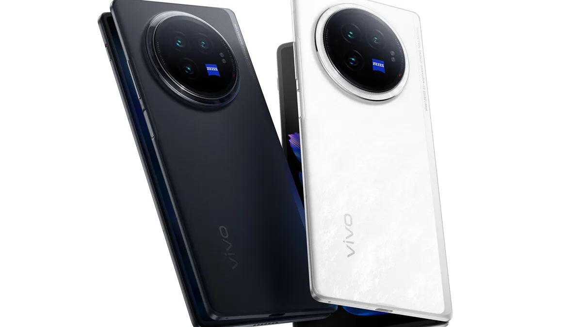 Vivo Fold 3 β ΡΠ°ΠΌΡΠΉ Π»Π΅Π³ΠΊΠΈΠΉ Π² ΠΌΠΈΡΠ΅ ΡΠΊΠ»Π°Π΄Π½ΠΎΠΉ ΡΠ΅Π»Π΅ΡΠΎΠ½, ΠΊΠΎΡΠΎΡΡΠΉ ΠΎΡΠΊΡΡΠ²Π°Π΅ΡΡΡ ΠΊΠ°ΠΊ ΠΊΠ½ΠΈΠ³Π° 3 x fold3 black white.jpg