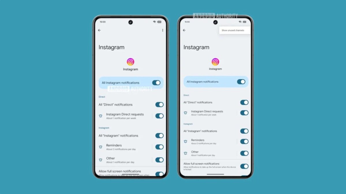 android 15 unused app notification channels hidden 1536x864 1