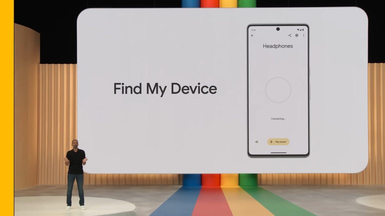Samsung добавит интеграцию Google Find My Device в Galaxy SmartTags 7 google find my device network 1536x864 1