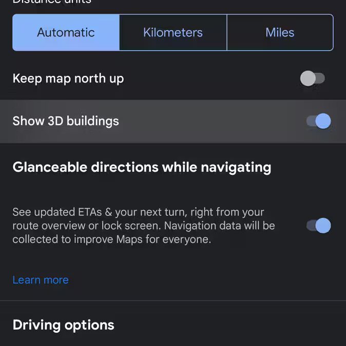 google maps navigation 3d buildings 1