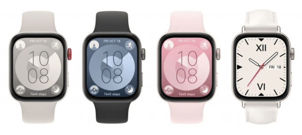 Huawei Watch Fit 3 выглядят так же, как часы Apple Watch 3 Huawei Watch Fit 3