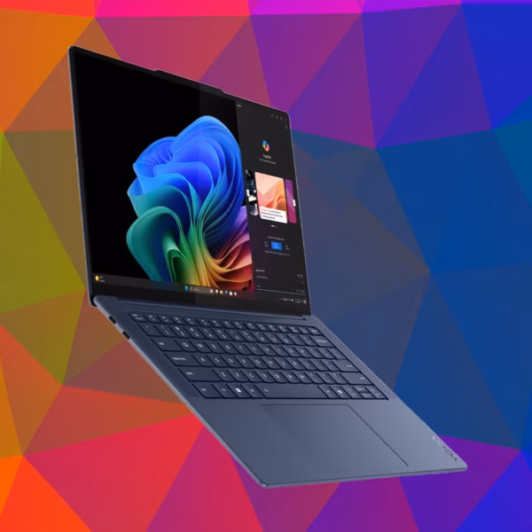 lenovo yoga slim 7 14 snapdragon edition 2 with background