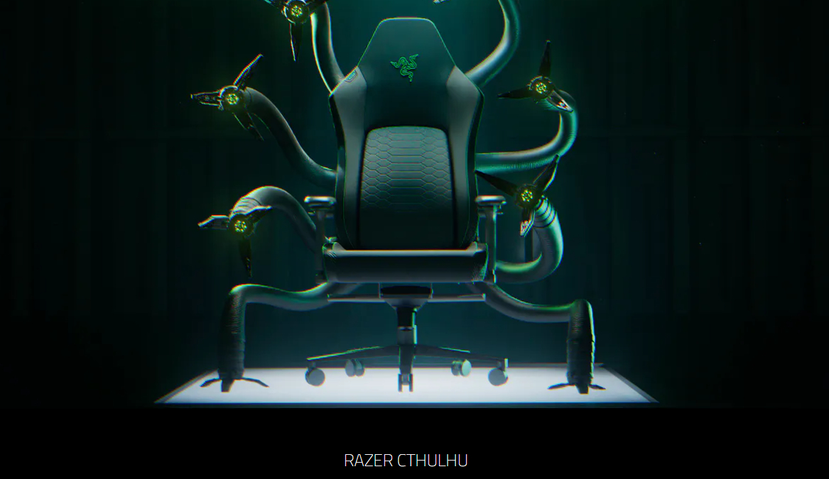 Первоапрельский розыгрыш Razer – игровое кресло доктора Осьминога 2 screenshot 2024 03 31 160214