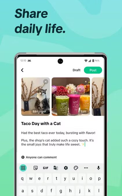 tiktok notes carousel