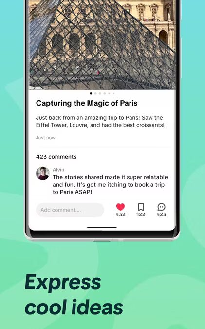 tiktok notes comment section