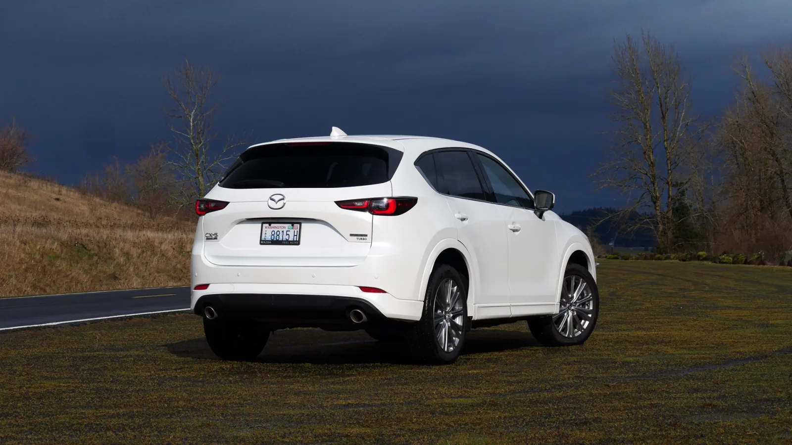 Гибридная Mazda CX-5 появится в конце 2024 года с новым двигателем 9 2022 mazda cx 5 turbo signature rear