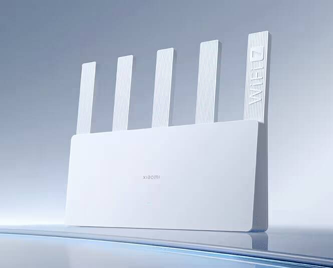 Мощный маршрутизатор Xiaomi BE5000 с антеннами Wi-Fi 7