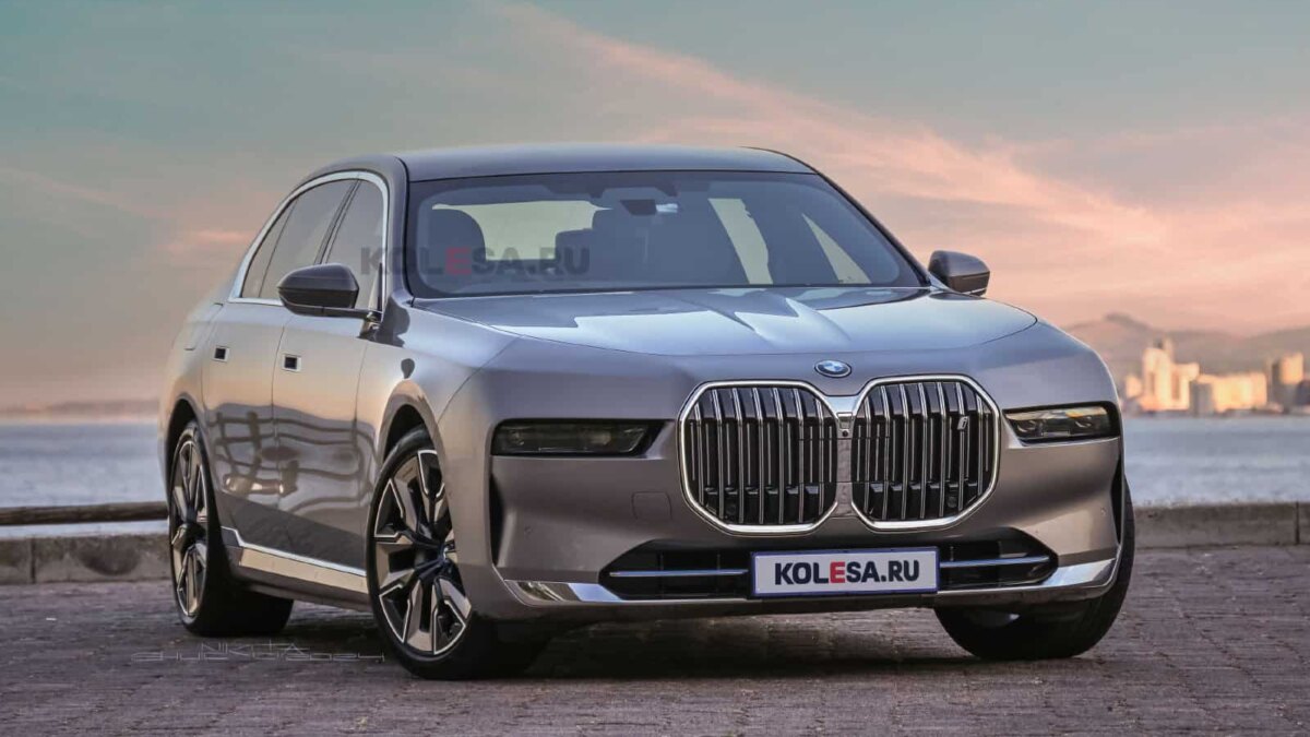 bmw 7 series g70 rendering without split headlights