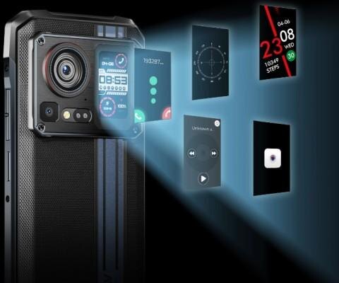 HOTWAV представил защищенный смартфон Cyber 15 с двумя экранами 8