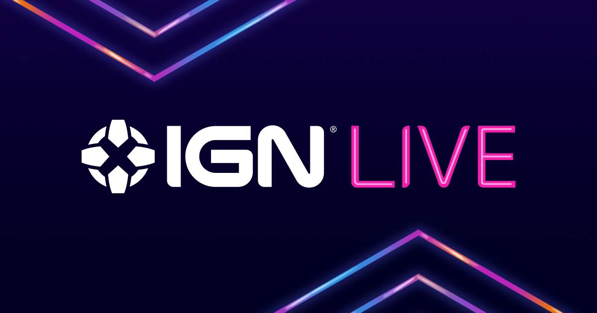 Summer 2024 gaming showcase: полное расписание игровых презентаций 1 Логотип IGN Live на тёмном фоне с неоновыми линиями