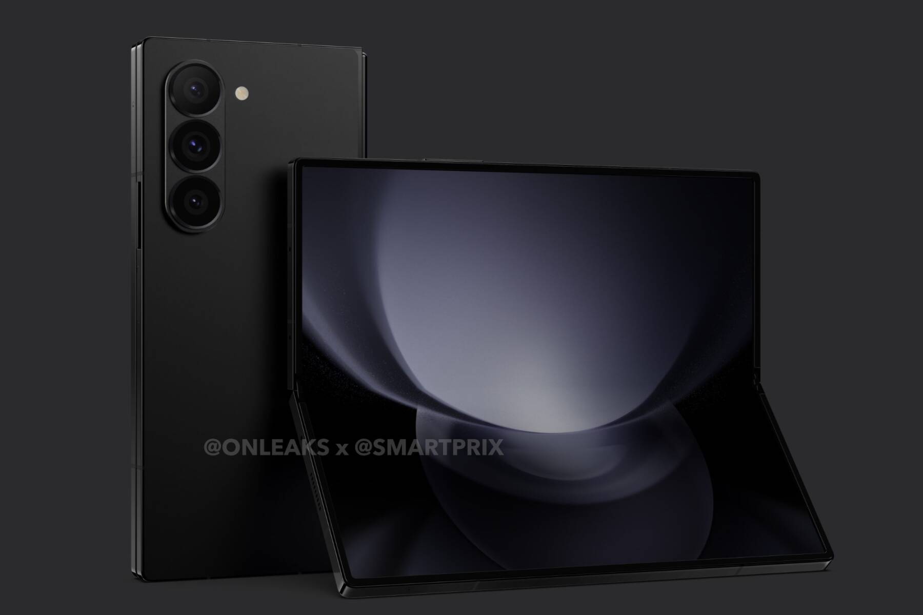 Samsung Galaxy Z Fold 6: новости, цена и многое другое 4 Samsung Galaxy Z Fold 6 с разложенным дисплеем и тройной камерой сзади