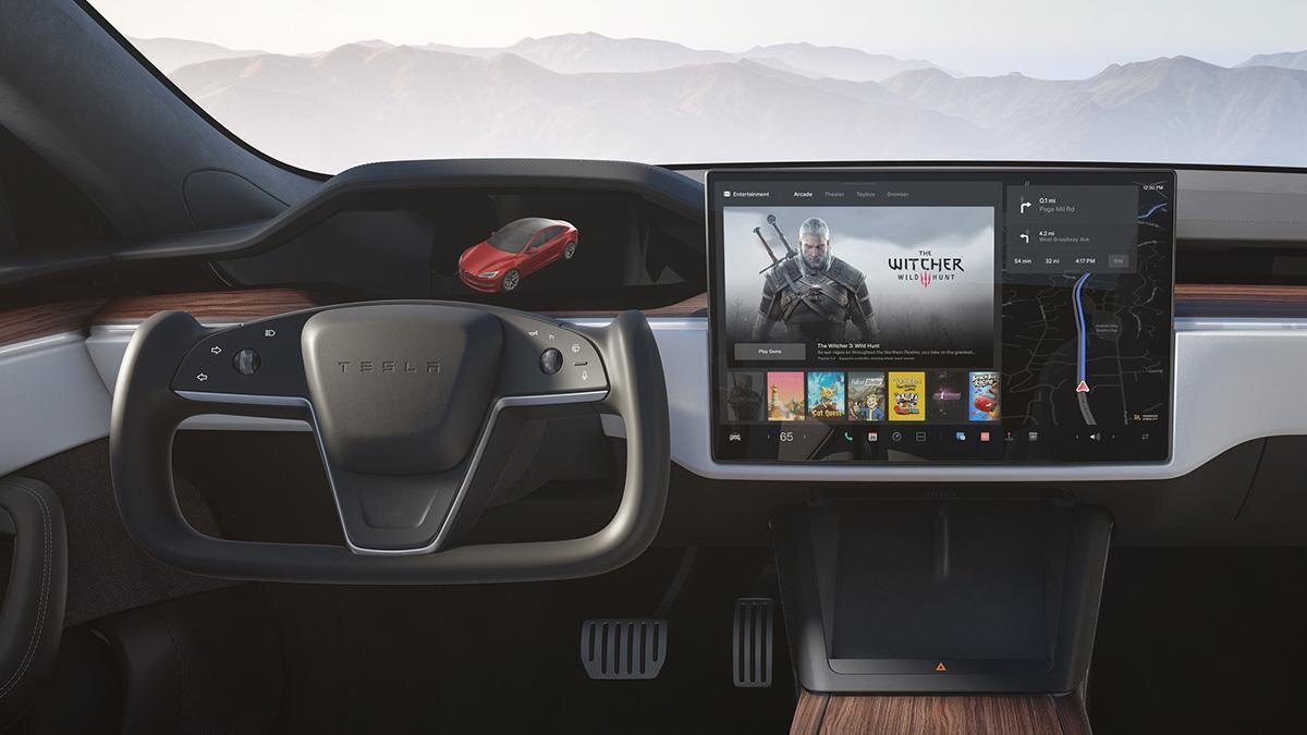 Игры Steam удалили из автомобилей Tesla 2 tesla steam games
