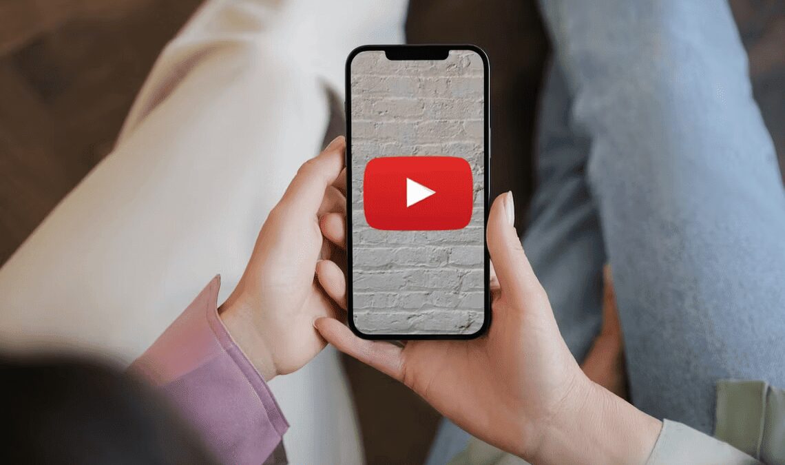 youtube logo on iphone 12 large