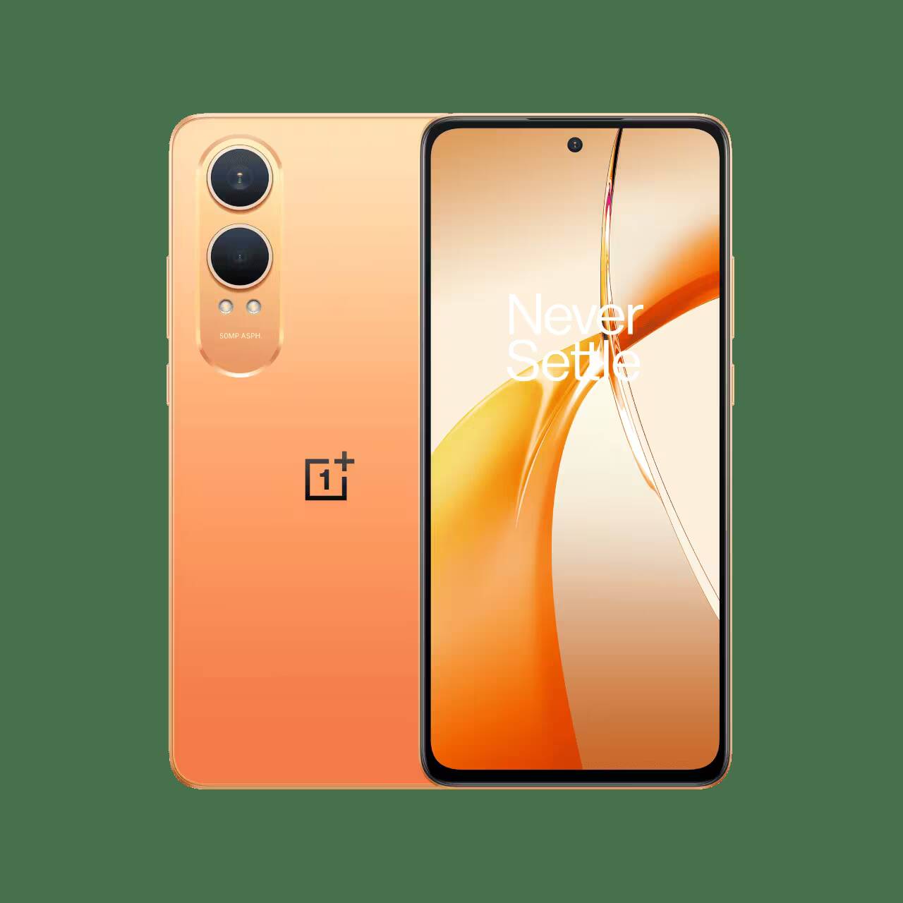 Смартфон OnePlus Nord CE4 Lite спереди и сзади
