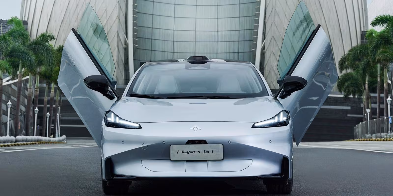 GAC выпустит электромобиль Haobo Hyper GT зарядкой 800 В и дальностью 710 км 2 aion hyper haobo gt super charging pev popular sports s door design car 710 km long range used car
