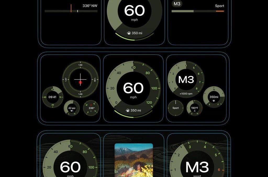 apple new gauge clusters combinations 2